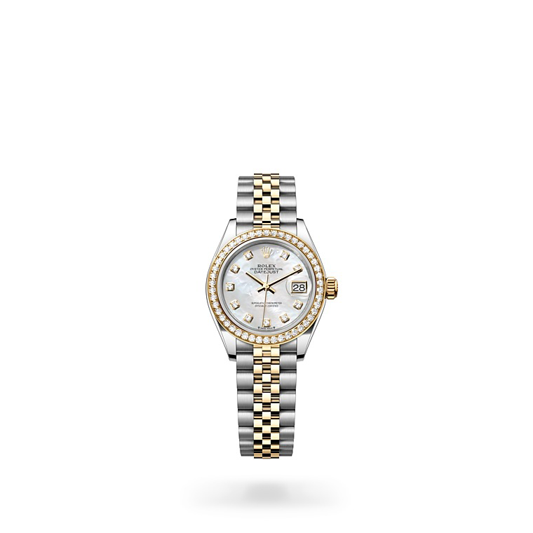 Rolex Lady-Datejust acero Oystersteel, oro amarillo y diamantes en Joyería Grau