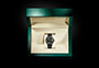 Estuche reloj Rolex Yacht-Master 42 de oro amarillo y esfera negra  Joyería Grau